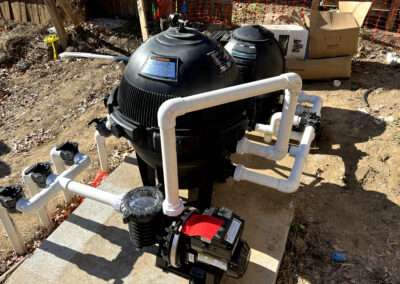 inground pool plumbing equipment